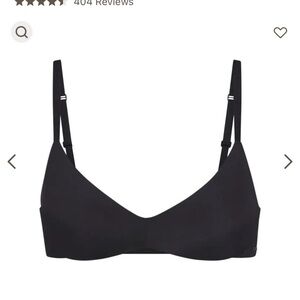 SKIMS Black Bra